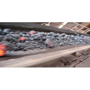 Heat resistance EP200 rubber conveyor belt suitable for conveying hot material