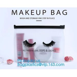 Slider Packaging waterproof promotion Zipper bag, Sinicline pvc mini plastic