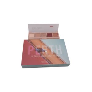 UV Varnish Matt Lmination Printed Cosmetic Boxes For Eyeshadow Palette
