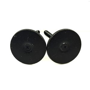 Black Zinc Plated Self-Tapping Screw with Partial Thread and No Pre-Drilling