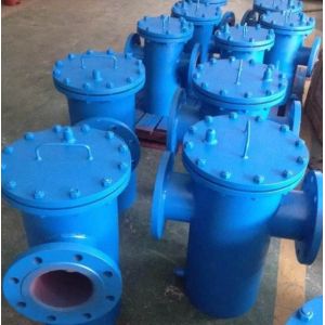 Flanged Ends RF Stainless Steel Body SS316 Mesh Basket Strainer