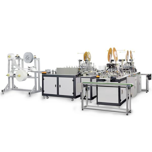 Buy PLC Control High Stability Earloop Mask Machine Fully Automated Output at wholesale prices