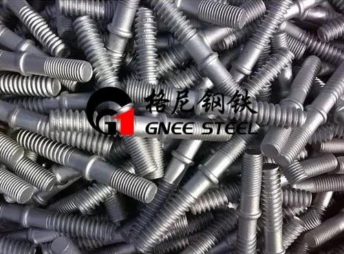 Customizable ASTM A66-87 Railway Screw Spike Rail Fasteners For Railway Projects