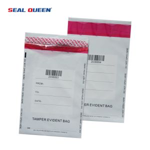 SEALQUEEN Security Tamper Evident Deposit Bank Bag SGS Certificate