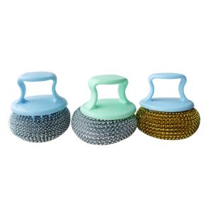 Commercial Stainless Steel Scourer for Restaurant Dish Washing
