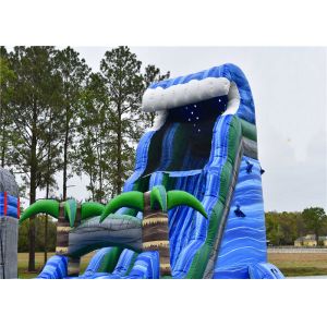 Professional Party Water Slide Jumper Fun Pool Side Popular Safe Ended Durable