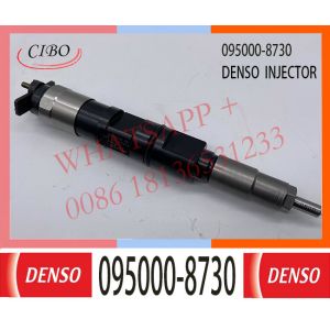 China 095000-8730 DENSO Diesel Engine Fuel Injector 095000-8730 For SDEC SC9DK D28-001-906+B on sale