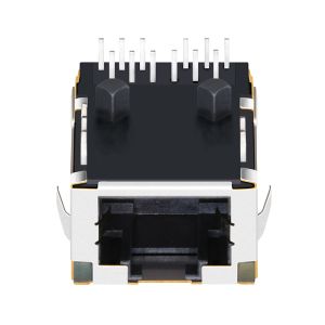 LPJK7436A98NL Low-Profile RJ45 Connector with 1000Base-T Magnetics