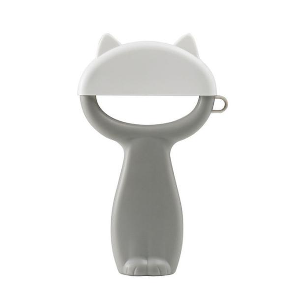 Cartoon cat peeler 13*8*2cm PP+ABS two colors logo customized