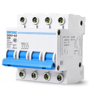 Household Miniature MCB Circuit Breaker Unfrequented Switching