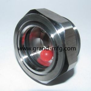 BSP G2 INCH SS304 Oil Sight Glass Level Monitor With Big Viewing Window And
