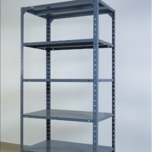 Light Duty Angle Steel Rack with Safety Pins - 100kg Capacity