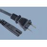 UL CUL CSA 15A 125V 2 Prong NEMA 1-15P TO IEC 320 C7 Plug American UL Power Cord Lead for sale