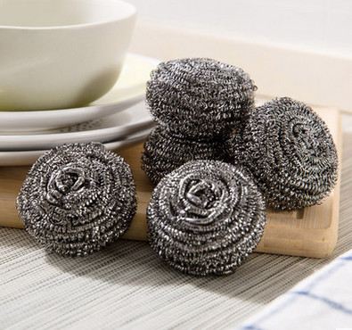 Buy Eco Friendly Stainless Steel Scrubber Pads With Strong Decontamination Ability at wholesale prices