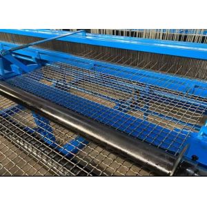 4.5KW Crimped Wire Mesh Machine Weaving Width 4m XF-01