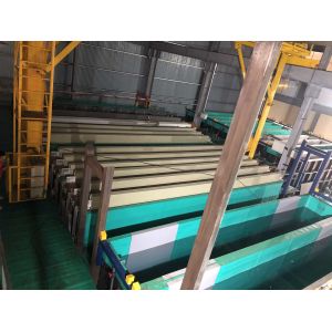 700T/MONTH Hight Quality Anodizing Aluminum Extrusion Profile Produciton Line