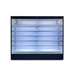 Manufacturer Supply Large Open Chiller Display Air Cooling for Supermarket