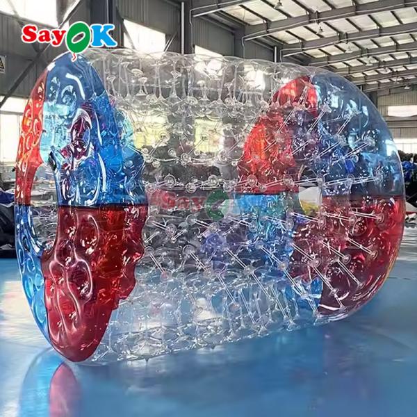 Inflatable Running Bubble Zorb Roller Ball Pvc Transparent Water Roller Ball for Outdoor Water Sport