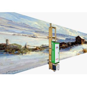 Quality Lcd Silent Wall Printing Robot 0.5cm Spray Distancee for sale