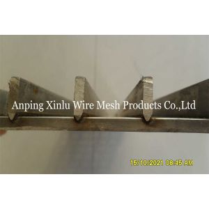 Flat Johnson Wedge Wire Continuous Slot Screen Panel for washing coal filter