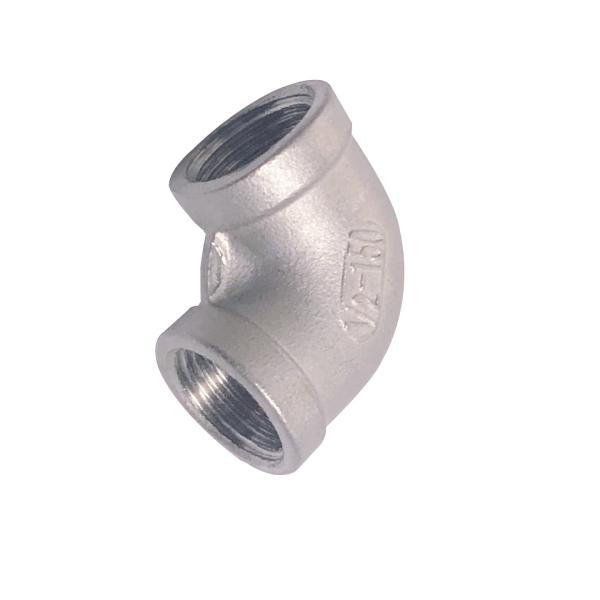 1/4''-4.0'' Equal Sanitary Stainless Steel 201 304 90 Degrees Elbow Female Pipe Fitting