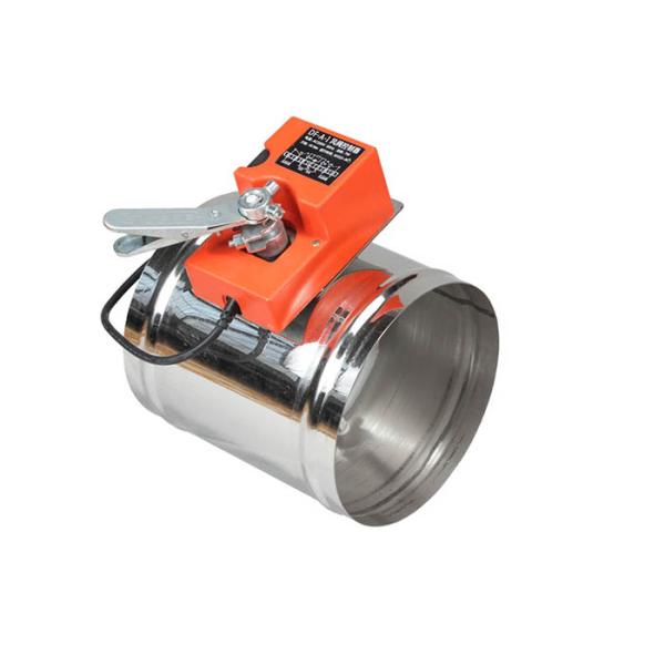 16nm Ac220v Hvac Duct Control Stainless Steel Open / Closed Flat Blade