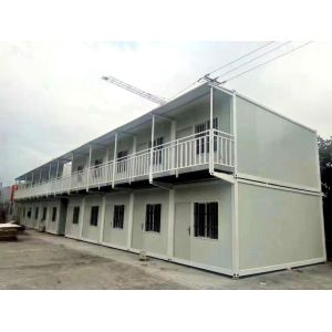 Light Prefab Mobile Modular Buildings 20 Feet Flatpack Living Container House