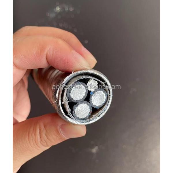 2024 aobest Aluminum Interlocked AC90 Cable 1/0 AWG Perfect for Industrial