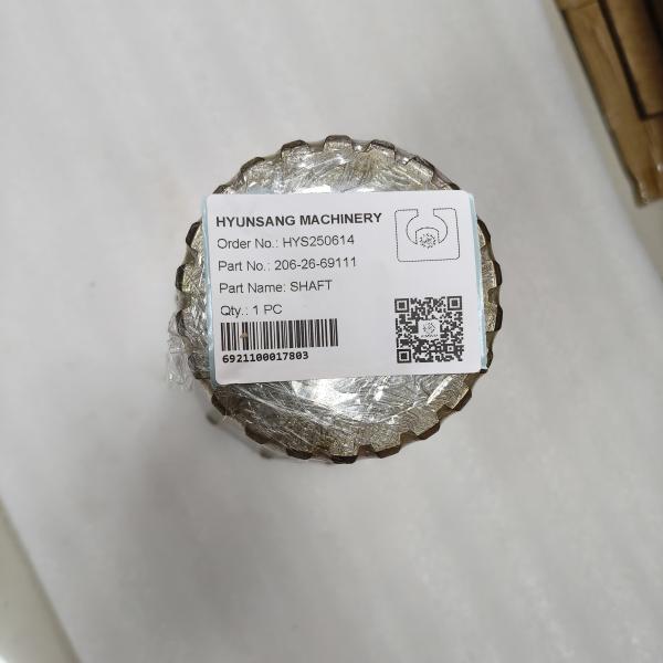 Buy Hyunsang Excavator Parts Shaft 206-26-69111 For EX120-5 EX100-3 at wholesale prices