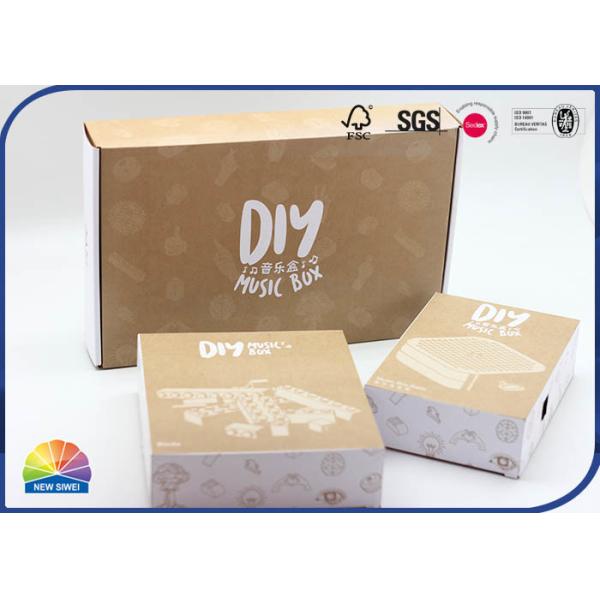 Buy CMYK Customized Corrugated Packaging Box Matt Lamination at wholesale prices