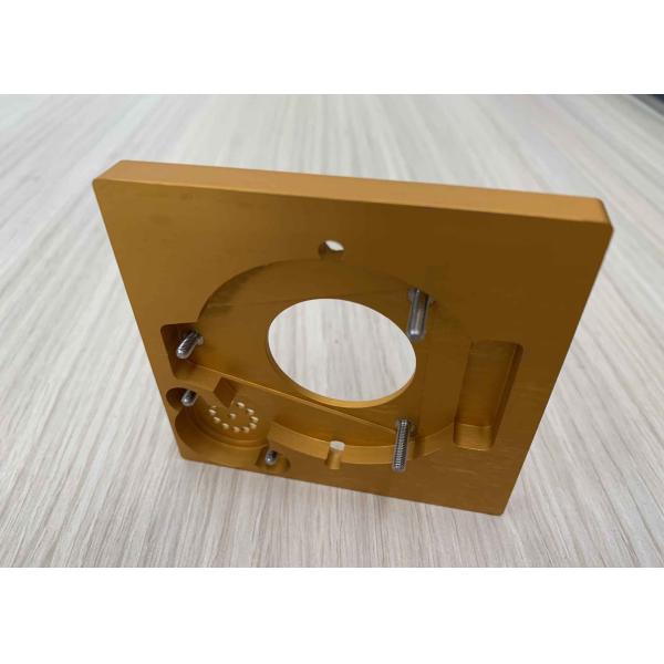 Yellow Surface Custom Grain 6003 Aluminum Cnc Machining Parts