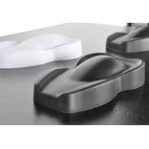 Lightweight 20cmX10cmX4cm ABS Black Paint Speed Shapes