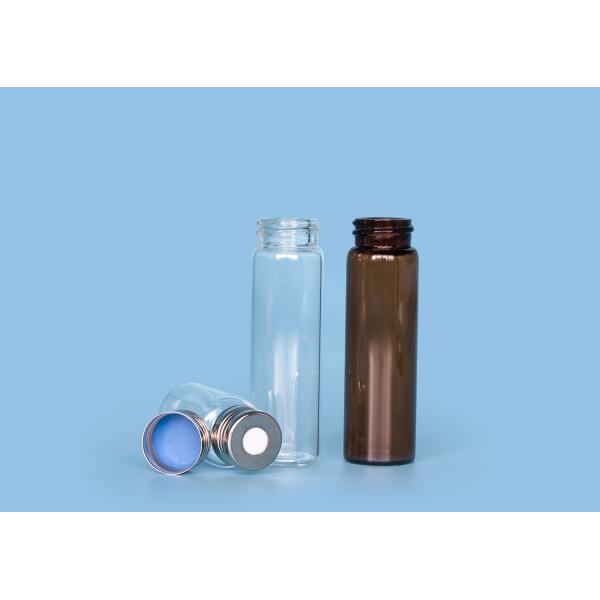 Acidproof PE septum 10 dram Glass Screw Top Vials