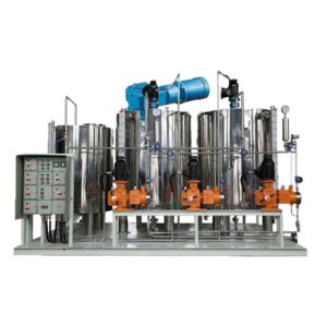 China Steel 2660L/H Automatic Chemical Dosing System In Chilled Water on sale
