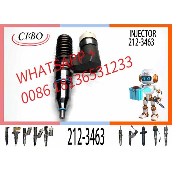 Diesel Engine Injector C10 C12 3176 3196 Common Rail Fuel Injector 2123463 212-3463 For Spare Parts