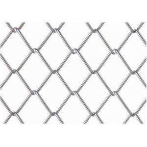 100ft Roll Heavy Gauge Galvanized Chain Link Fence Abrasion Resistance