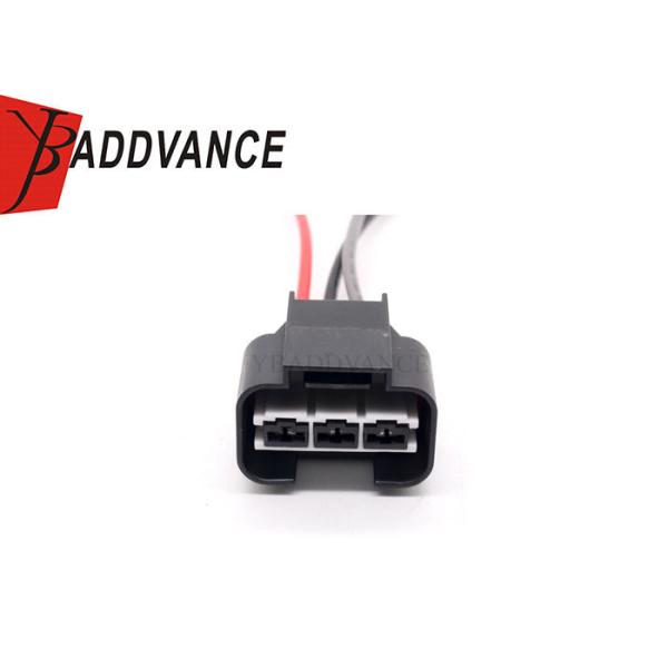 Buy 1743271-2 3 Way 3 Pin Female Auto Radiator Cooling Fan Connector Wire Harness For Hyundai KIA at wholesale prices