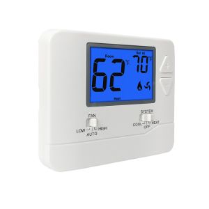 Riseem Fireproof ABS Digital Wireless Non-programmable Room PTAC Thermostat For