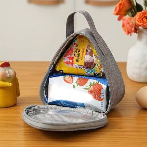 Personalized Rectangle Insulated Thermal Lunch Bag Rice Ball Cooler Bag