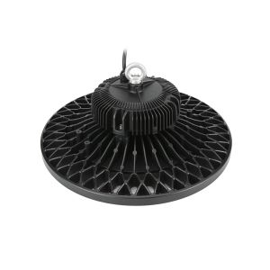 High Brightness UFO LED High Bay 160LPW Efficiency Motion Sensor 100W 120° Beam