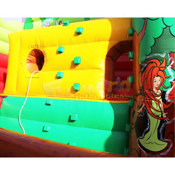 SGS Inflatable Amusement Park Castle Commercial Combo Bounce House