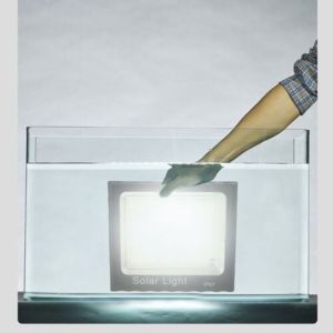 China 3000lm Waterproof Solar Flood Garden Lights ABS Motion Sensor LED Outdoor Projector on sale