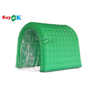 3x2x2.5mH Removeable Green Inflatable Disinfection Channel Isolation Tunnel