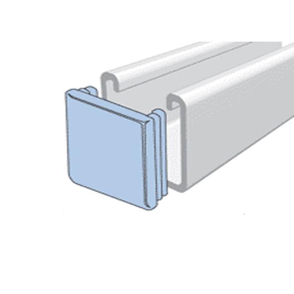 Buy Plastic Cover Superstrut End Caps Channel 41x82 Female Profile Steel at wholesale prices