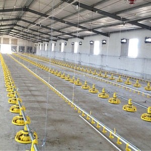 Poultry Farm Equipment Automatic Pan Feeding System Chicken Feeder