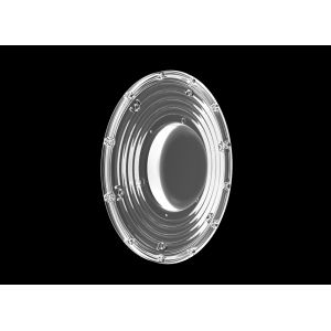 200W φ265mm SMD3030 PC Led UFO Bay Light With 90Degree Beam Angle IP66