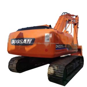 Quality 98kw Engine Doosan DH220 22Ton Used Excavator Multi Function Machine for Retail at Great for sale