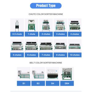Stainless Steel Beans Color Sorter Machine
