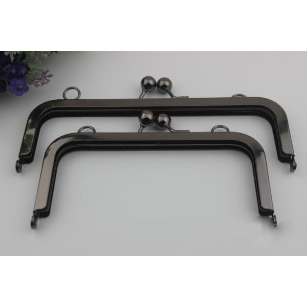 High Quality Bag Hardware Gunmetal Color 19 CM & 15.3 CM Iron Purse Box And Metal Frame Design