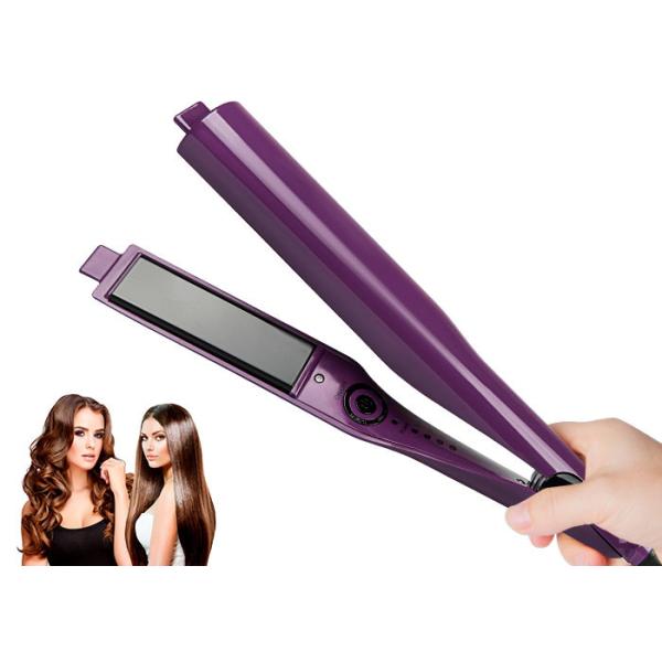 Buy 450F Anion Hair Straightener Curling Iron Twist Ceramic Tourmaline Coated at wholesale prices